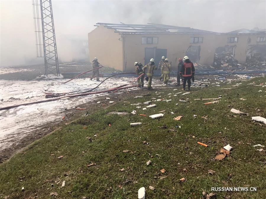 （国际）（7）土耳其一烟花厂仓库发生爆炸近50人受伤