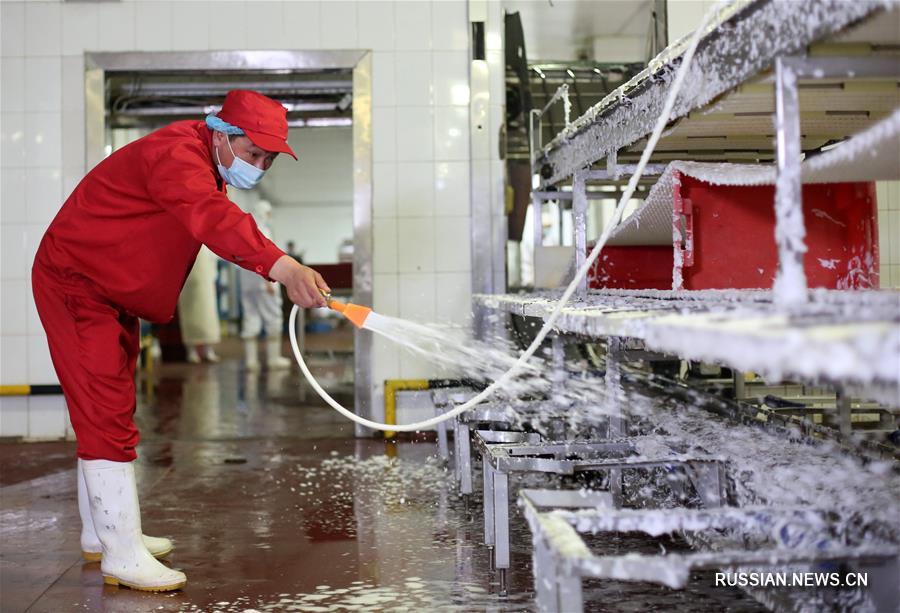 Пекинская компания Beijing Ershang Meat Food Group заботится об эпидемической безопасности мясной продукции