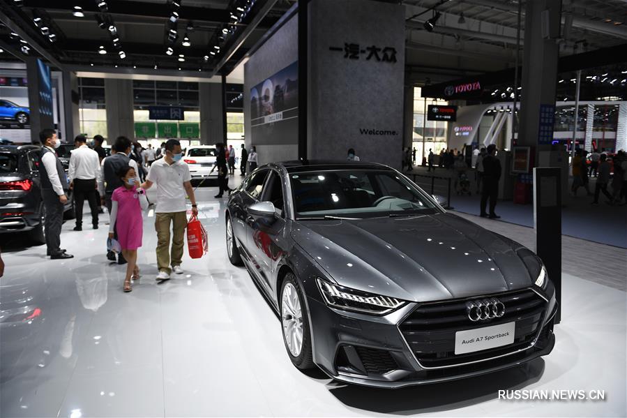 Сумма торговых сделок на 17-м Чанчуньском автосалоне превысила 10 млрд юаней