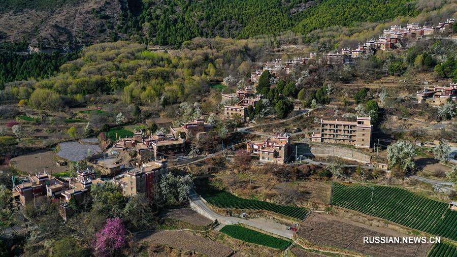 Прекрасные деревни в провинции Сычуань