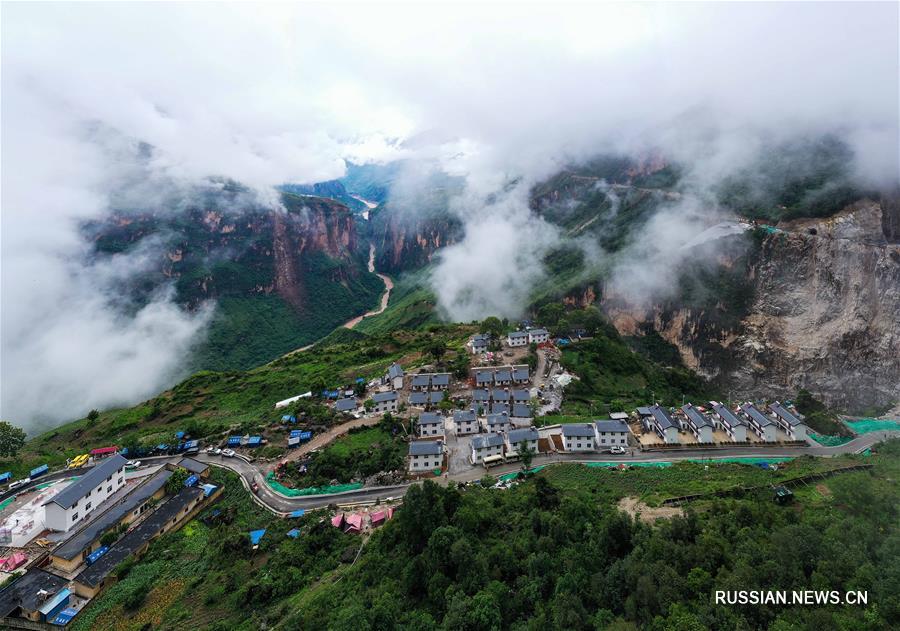 Прекрасные деревни в провинции Сычуань