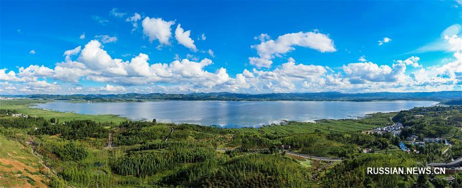 Озеро Цаохай -- "высокогорная жемчужина" Китая