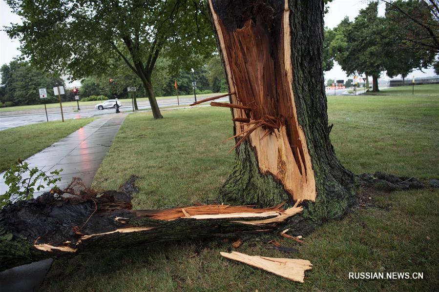 Вашингтон и сопредельные районы пострадали от ливней
