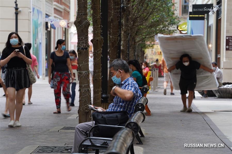 Сянганские улицы в дни эпидемии