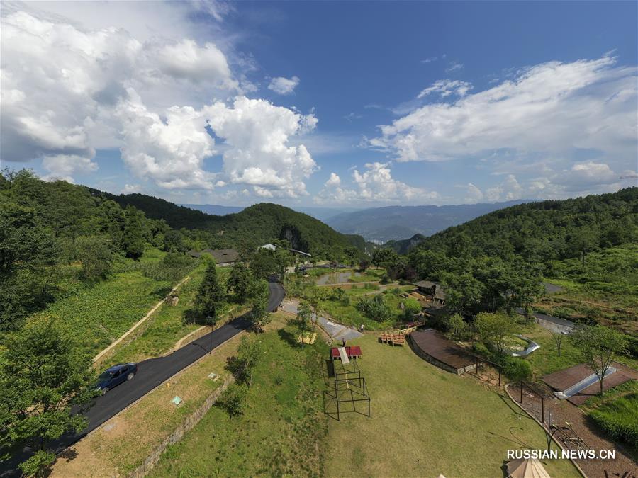 Развитие сельского экотуризма в горном районе Улун