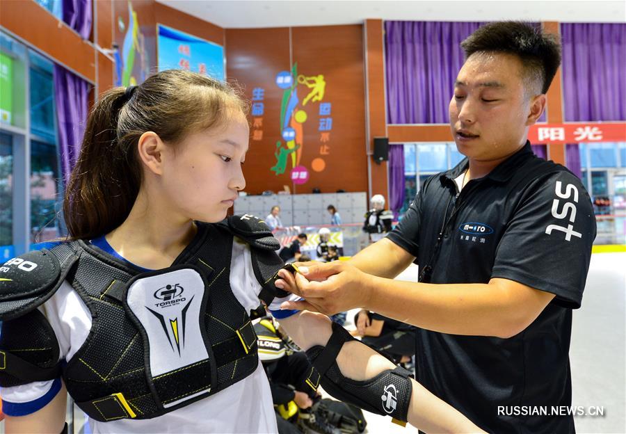 Здоровье нации -- Хоккейные тренировки в дни летних каникул 