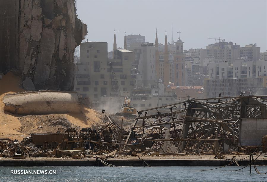 （国际）（5）贝鲁特港口大爆炸重创黎巴嫩经济
