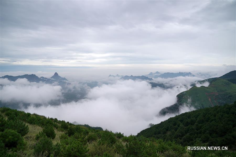 "Море облаков" в г. Синтай на севере Китая