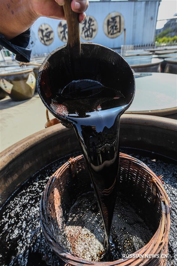 Изготовление соевого соуса по традиционной столетней технологии