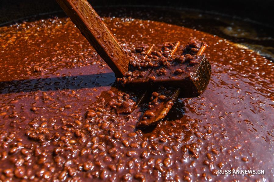 Изготовление соевого соуса по традиционной столетней технологии