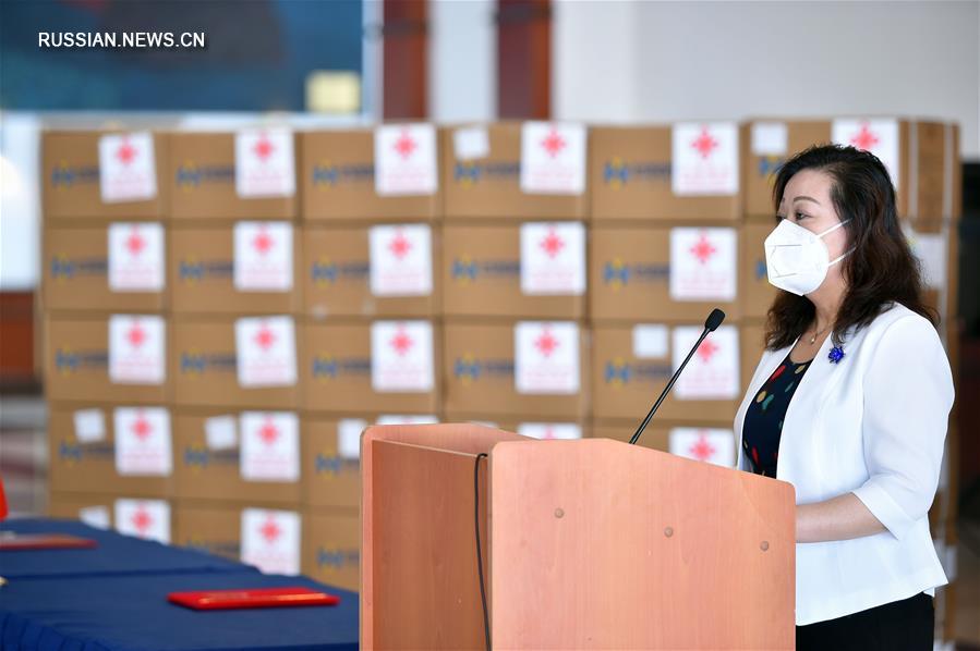 Китай передал Кыргызстану 3-ю партию гуманитарной противоэпидемической помощи