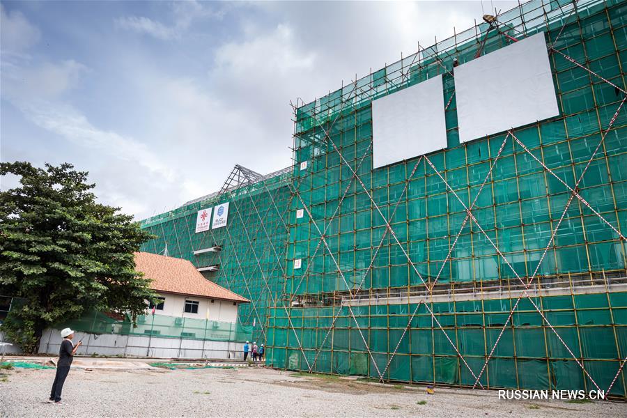 Строительство больницы "Махосот" в Лаосе 