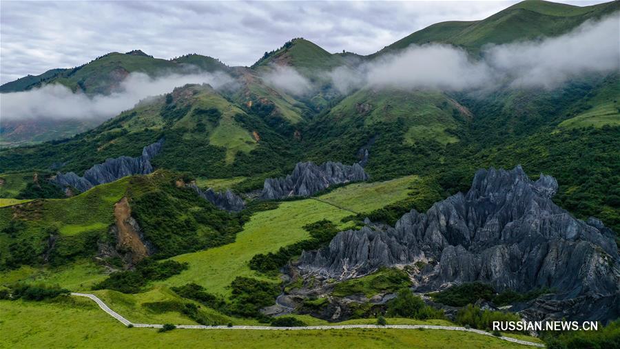 Каменный лес в провинции Сычуань