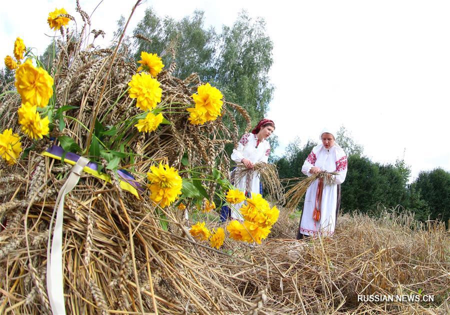 Старинный народный праздник Дожинки под Минском