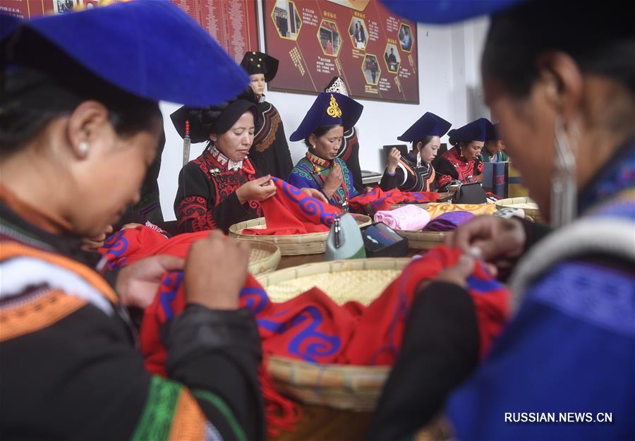 Женщины стали главной силой в борьбе с бедностью в горных районах провинции Сычуань