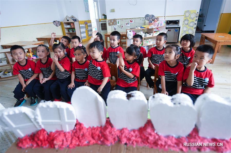Малышей из провинции Чжэцзян научат заботиться о зубах 