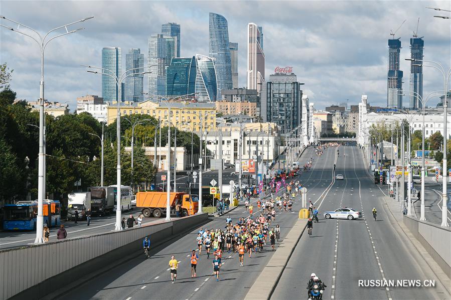 Легкая атлетика -- Московский марафон
