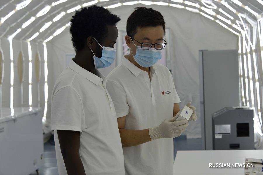 Китайская компания построила в Эфиопии фабрику по производству систем тестирования на коронавирус