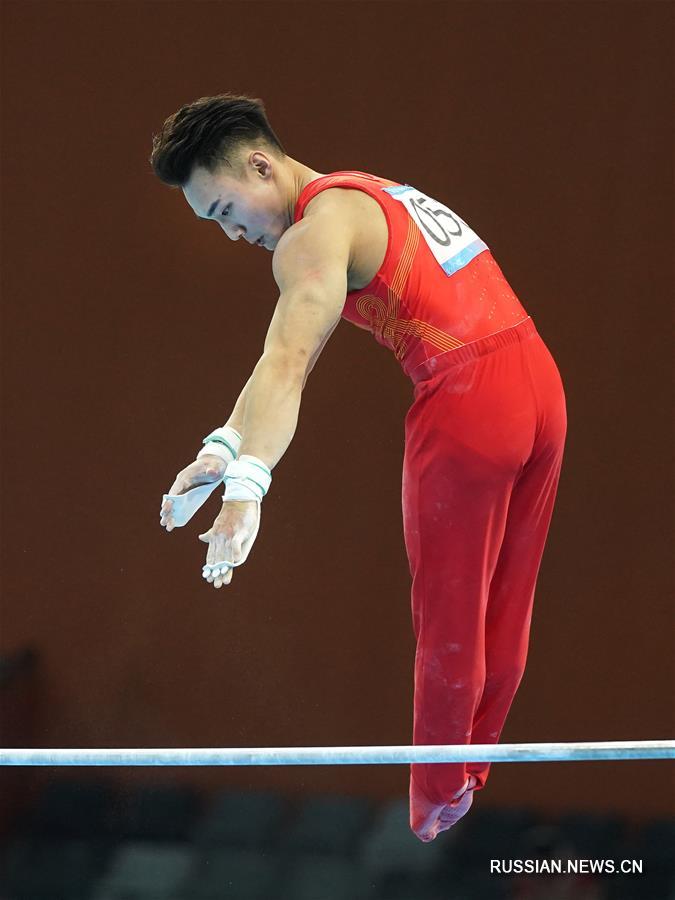 Гимнастика -- Всекитайское первенство: Сунь Вэй стал лучшим в индивидуальном зачете среди мужчин