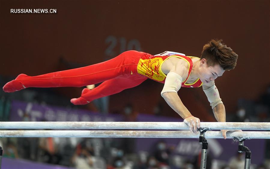 Спортивная гимнастика -- Всекитайское первенство -- 2020: параллельные брусья, финал