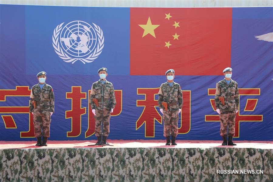 Китайским миротворцам в Дарфуре вручили медали ООН