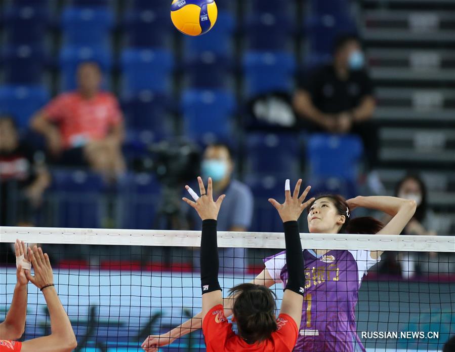 Волейбол -- Чемпионат Китая среди женских команд -- 2020: Тяньцзинь Бохай Иньхан завоевал "золото" 