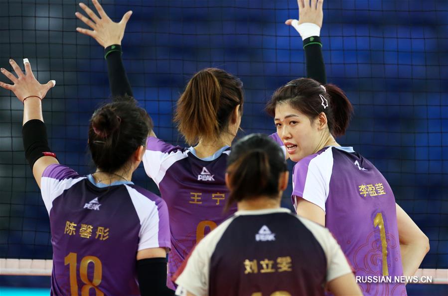 Волейбол -- Чемпионат Китая среди женских команд -- 2020: Тяньцзинь Бохай Иньхан завоевал "золото" 
