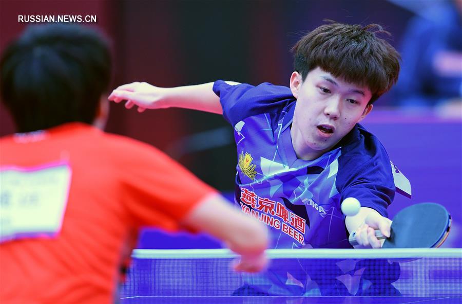Настольный теннис -- Чемпионат Китая: команда "Яньцзин Брюэри" стала второй в мужских командных соревнованиях