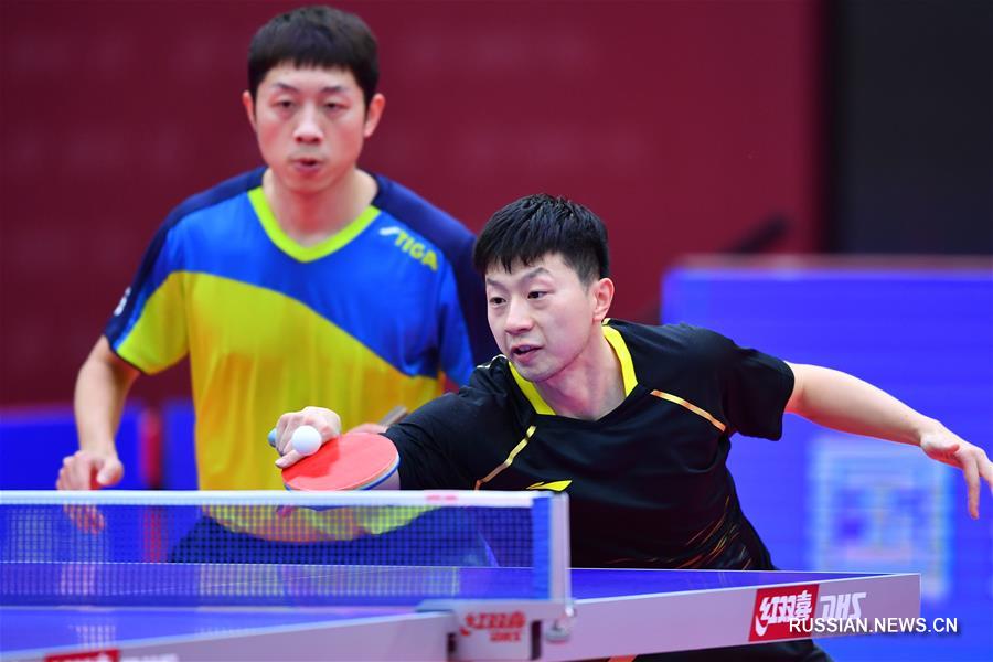 Настольный теннис -- Чемпионат Китая 2020: Ма Лун и Сюй Синь завоевали "золото" в мужском парном разряде