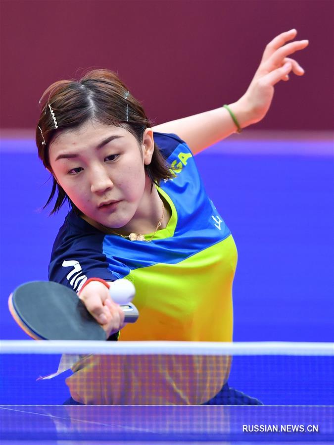 Настольный теннис -- Чемпионат Китая 2020: Чэнь Мэн завоевала "золото" в женском одиночном разряде
