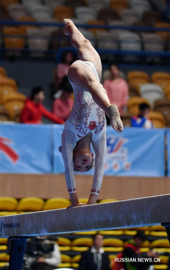 Спортивная гимнастика -- Чемпионат Китая 2020: обзор финала на бревне среди женщин