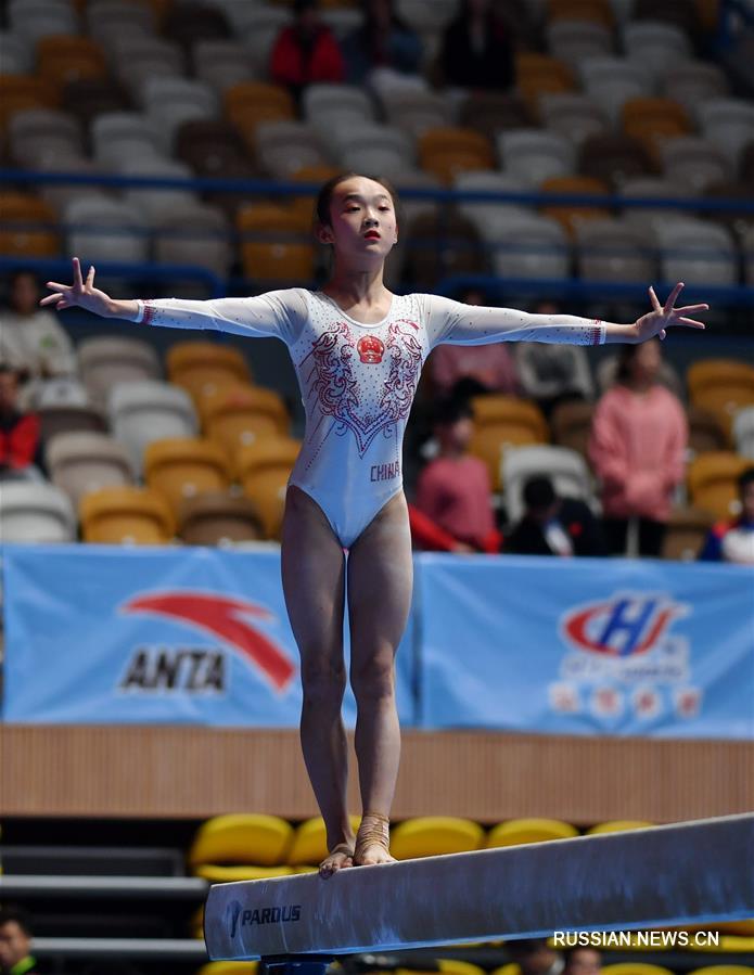 Спортивная гимнастика -- Чемпионат Китая 2020: обзор финала на бревне среди женщин