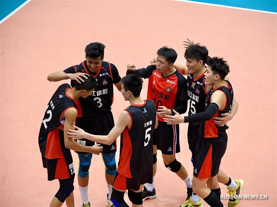 Волейбол -- Чемпионат Китая среди мужских команд, второй этап: команда Чжэцзян обыграла Сычуань