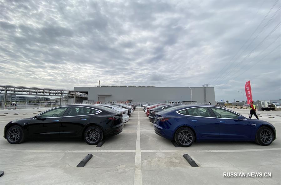 Электромобили Tesla китайского производства отправляются в Европу