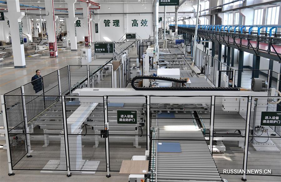 "Умное производство" выводит промышленность города Цзаочжуан на новую высоту