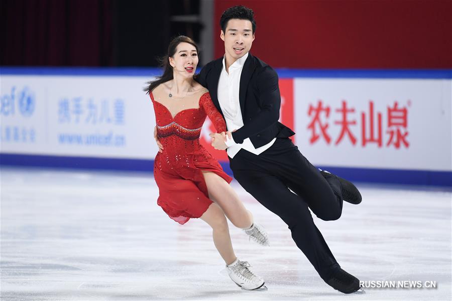 Фигурное катание -- Кубок Китая: обзор состязаний в танцах на льду, ритм-танец