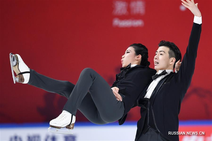 Фигурное катание -- Кубок Китая: обзор состязаний в танцах на льду, ритм-танец