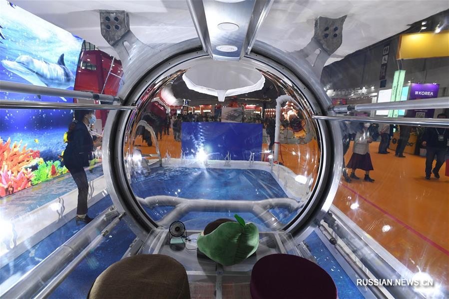 Китайское международное импортное ЭКСПО -- Отправляемся в "плавание" по экспозиции