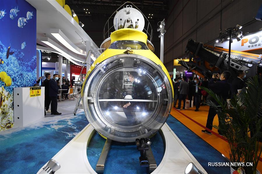 Китайское международное импортное ЭКСПО -- Отправляемся в "плавание" по экспозиции