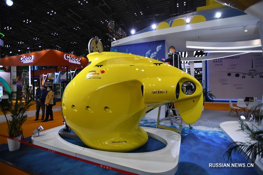 Китайское международное импортное ЭКСПО -- Отправляемся в "плавание" по экспозиции