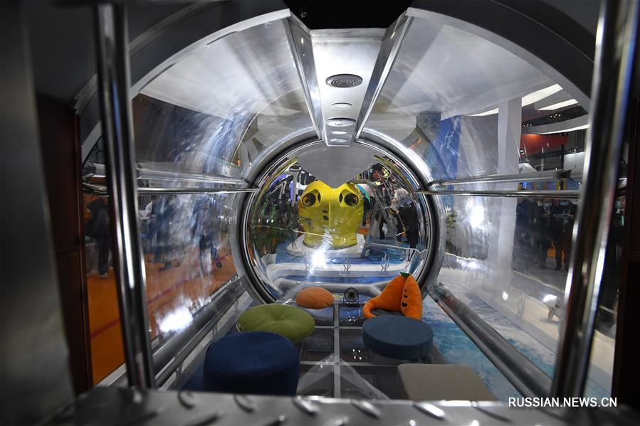 Китайское международное импортное ЭКСПО -- Отправляемся в "плавание" по экспозиции