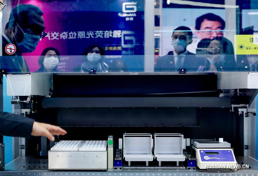 Китайское международное импортное ЭКСПО -- Новейшие технологии на службе борьбы с пандемией