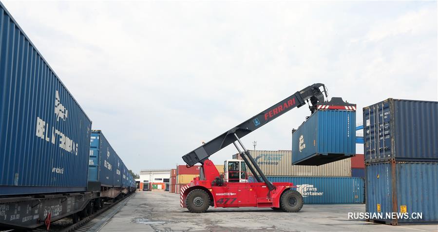 С января по сентябрь по Белорусской железной дороге перевезли более 380 тыс. контейнеров Китай -- Европа --Китай
