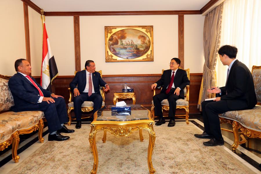 Делегация КПК посетила Египет _Russian.news.cn