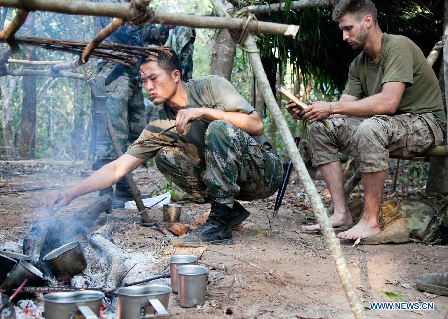 （国际）（4）中澳美陆军联训完成实际训练 