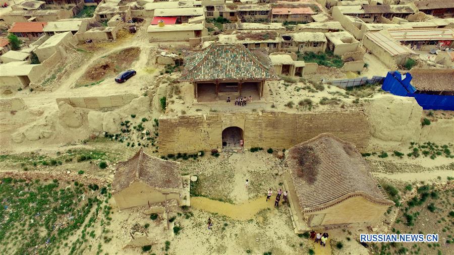 Древняя деревня Кайянбу на севере Китая