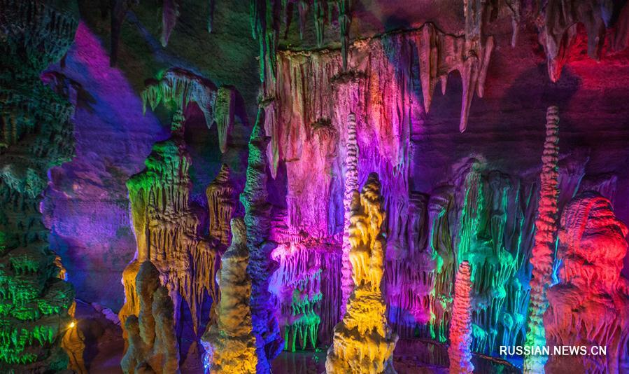 Карстовая пещера в провинции Шаньдун