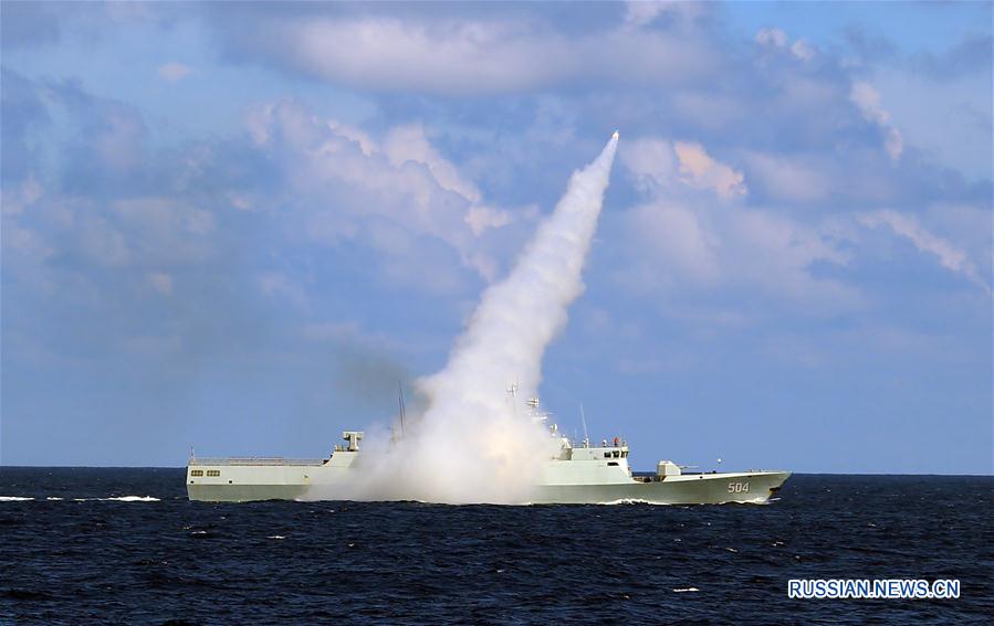 ВМС Китая провели учения в Южно-Китайском море  