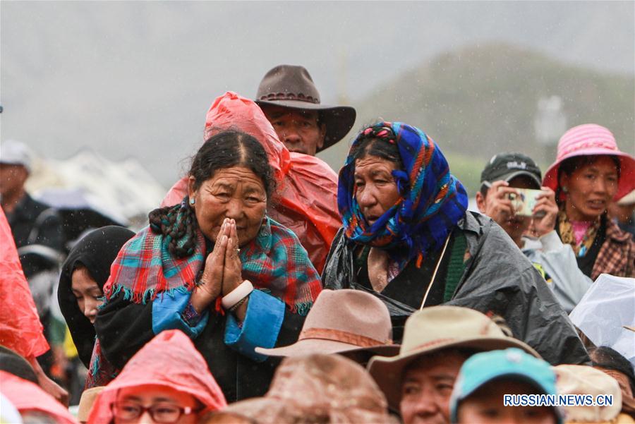 В Тибете официально начался первый тантрический ритуал Калачакра