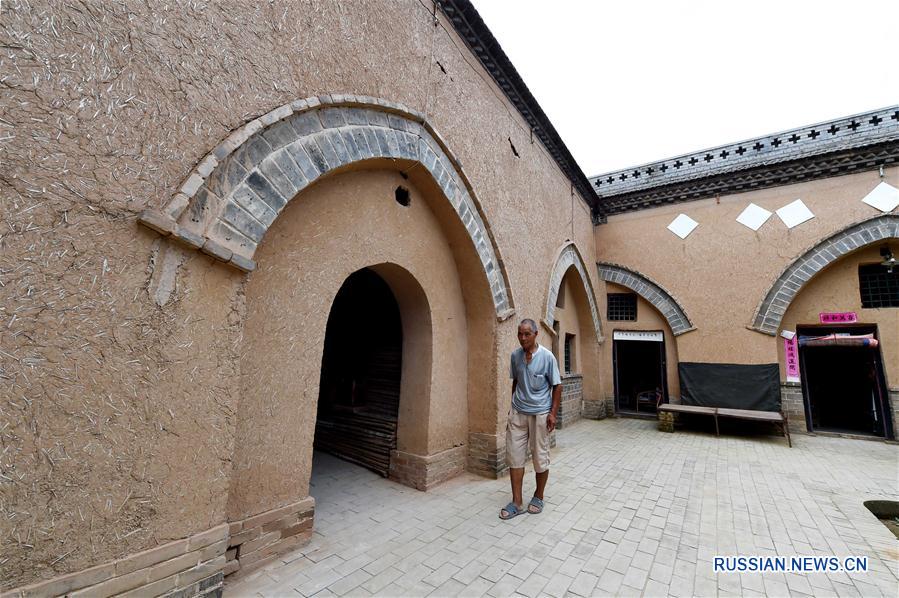 Подземные дома в уезде Шаньсянь провинции Хэнань